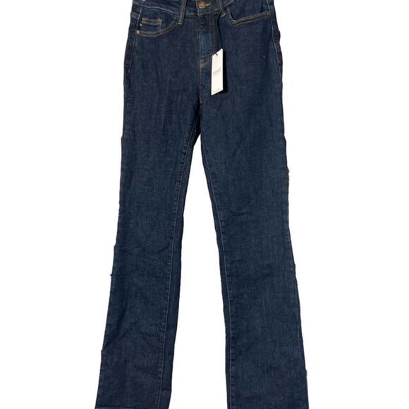 NWT JUDY BLUE MID-RISE  SLIM- BOOT JEANS 0/24 - Picture 3 of 10